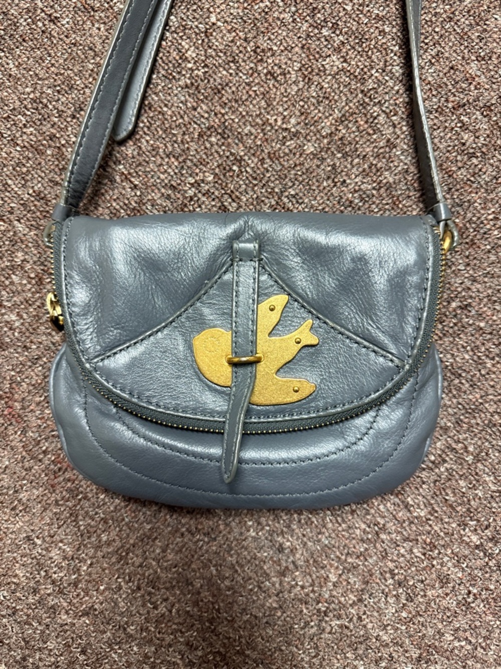 Vintage Y2K MARC BY MARC JACOBS Petal To The Metal Flap Pouchette crossbody